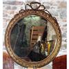 Image 1 : Big French gilt Louis XVI round Mirror  #1937198