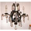 Antique Wrought iron chandelier #1937201