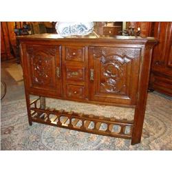 Antique French Buffet with Pannetiere #1937250