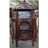 Image 1 : ROCOCO WALNUT VICTORIAN DINING CHINA CABINET #1947995