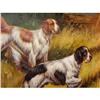 Image 1 : ART ENGLISH SPANIEL HUNT OIL CANVAS PAINTING #1947999