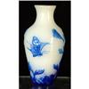Image 1 : Blue Overlay White Peking Glass Snuff, c.18th c#1962374