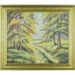 Original oil on Panel, landscape painting #1962397