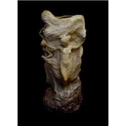 Art Nouveau Monumental (26") Vase / Stand  #1962901