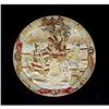 Antique Satsuma Bowl Charger Gold Enamel #1963034