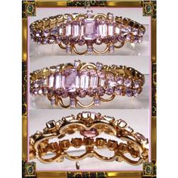 HOLLYWOOD GLITZ KRAMER Bracelet PIN set #1963055
