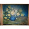 painting still life daisy flowers on board #1963060