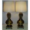Pr French Art Nouveau Bronze Lamps Lamp #1963214