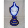 Image 1 : Blue & Yellow Blown Large Vase #1963362