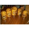 Image 1 : Cookie Jar and Four Canisters #1906793