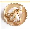 Image 1 : Cultured Pearl Circle Pin - Gold Filled #1906941