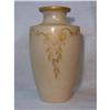 Image 1 : RARE TAN VASE WITH GOLD PAINT MADE IN 1926 by #1907082