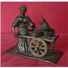 Image 1 : CLASSIC IRISH Bronze Paperweight MOLLY MALONE #1907090