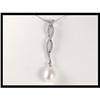 Image 1 : Simple and Elegant Fresh Water Pearl Pendant #1907160