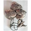 Image 1 : Seagull Pewter Signed & Dated Leaf Brooch #1907584