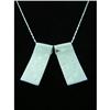 Image 1 : Roman Numeral Designer Sterling Silver Pendant #1907704