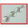 Image 1 : Cascading Disks Sterling Silver Pendant #1907740
