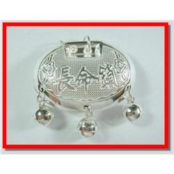 "Longlife for Newborn" Sterling Silver Pendant #1907860