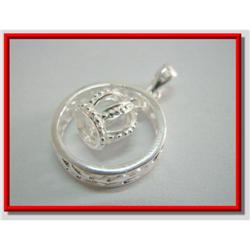 Crown Royalty Sterling Silver Pendant #1907863