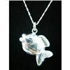 Image 1 : Fun Goldfish Sterling Silver Pendant #1907866