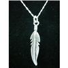 Image 1 : Feather Sterling Silver Pendant #1907870