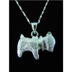 Dog Lovers Necklace Sterling Silver Pendant #1907872