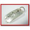 Image 1 : Tag Necklace Sterling Silver Pendant #1907904