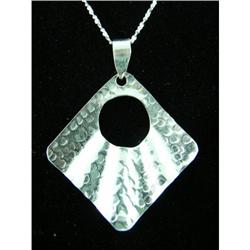 Designer Style Sterling Silver Pendant #1907908