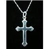 Image 1 : Sterling Silver Christian Cross Pendant #1907913