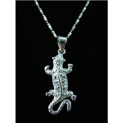 Lizzard/Iguana Sterling Silver Pendant #1907916