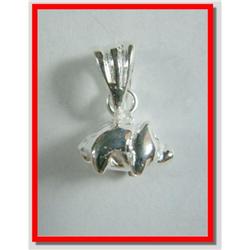 Sterling Silver Pig Pendant  #1907918