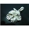 Image 1 : Abstract Flower Sterling Silver Pendant #1907922