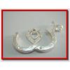 Image 1 : Captive Heart Sterling Silver Pendant #1907925