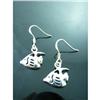 Image 1 : Designer Angel Fish Sterling Silver Earrings #1908064