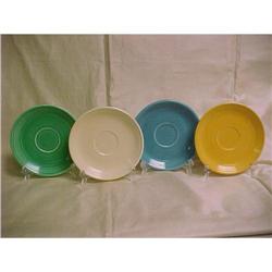 Homer Laughlin Fiesta Coffee Saucers #1908296
