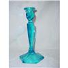 Image 1 : Fenton Blue Celeste #449 tall candlestick #1908655