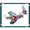 Image 1 : Romantic HEART Enamel Sterling Bracelet #1908736