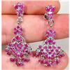Image 1 : WOW~Princess RUBY Sterling Earrings #1908787
