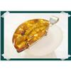 Image 1 : SHOWSTOPPER of Golden Baltic Amber Sterling #1908798