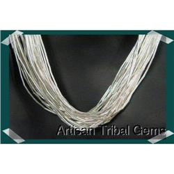 VERY CHIC 40 strands of Artisan Liquid Silver #1908893