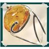 Image 1 : delicate Hues of Genuine Baltic Amber Sterling #1908907