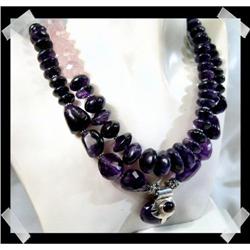 AMETHYST INSPIRATION Gemstone Necklace~201 #1908918