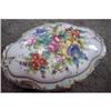 Image 1 : Large Limoges Oval Trinket Box - Handpainted #1909020