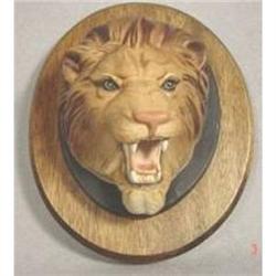 Beswick Lions Head Wall Plaque. #1909083