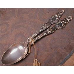 WHITING Lily TEAspoon (2) 5 o'clock STERLING #1909125