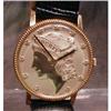 Image 1 : Jean MARC Gold Piece Watch LIBERTY Head SWISS #1909134