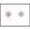 Image 1 : 18K WHITE GOLD DIAMOND EARRINGS WERE $225.00 #1909279