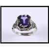 Image 1 : Sensational 9K Yellow Gold Amethyst Ring #1909300