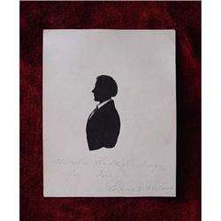 Silhouette Portrait of Wilhelm Stahl #1909398