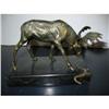 Image 1 : Sculpture of a moose on black marble!  #1909582
